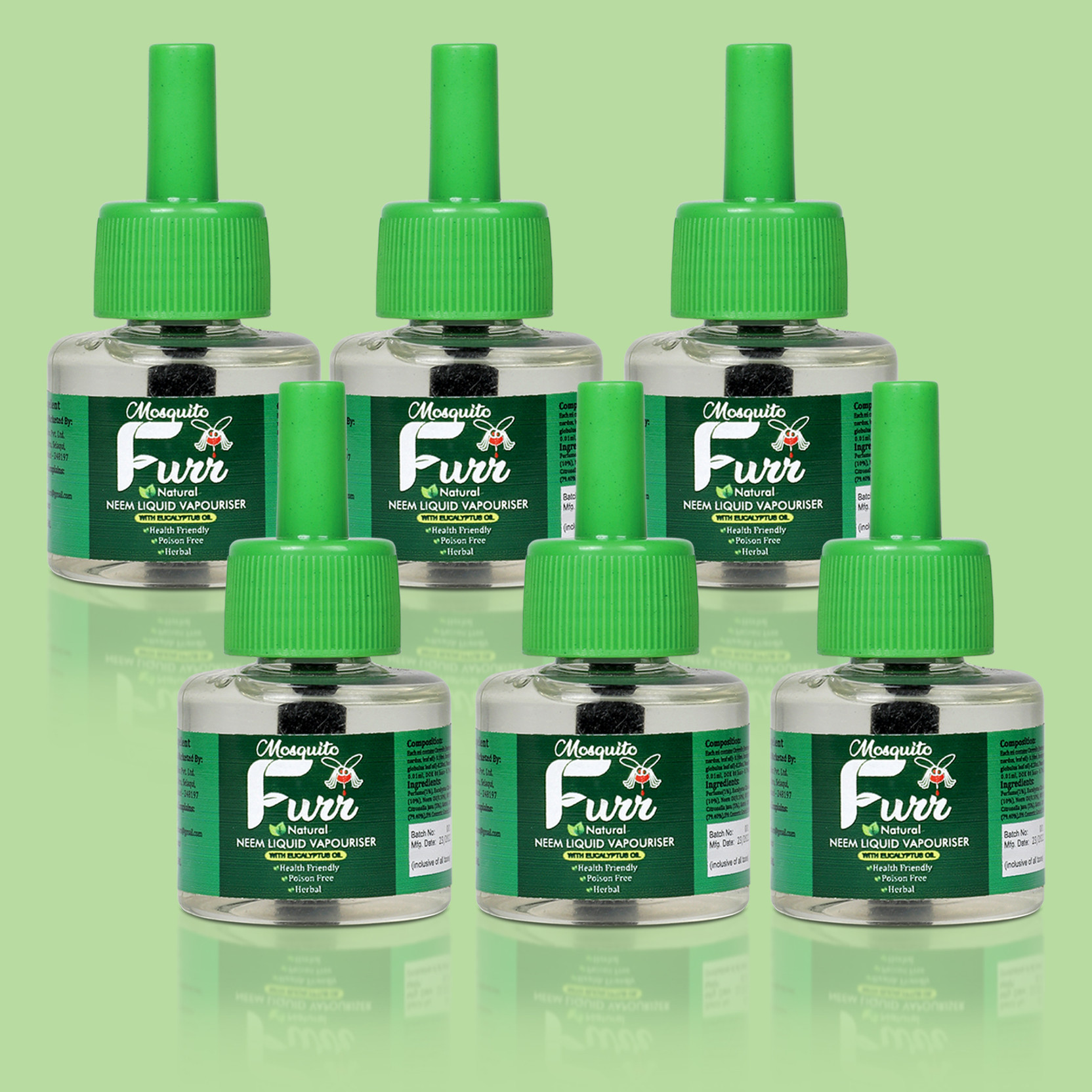 Mosquito Furr Completely Herbal I No Kerosene Oil I Poison Free N...more