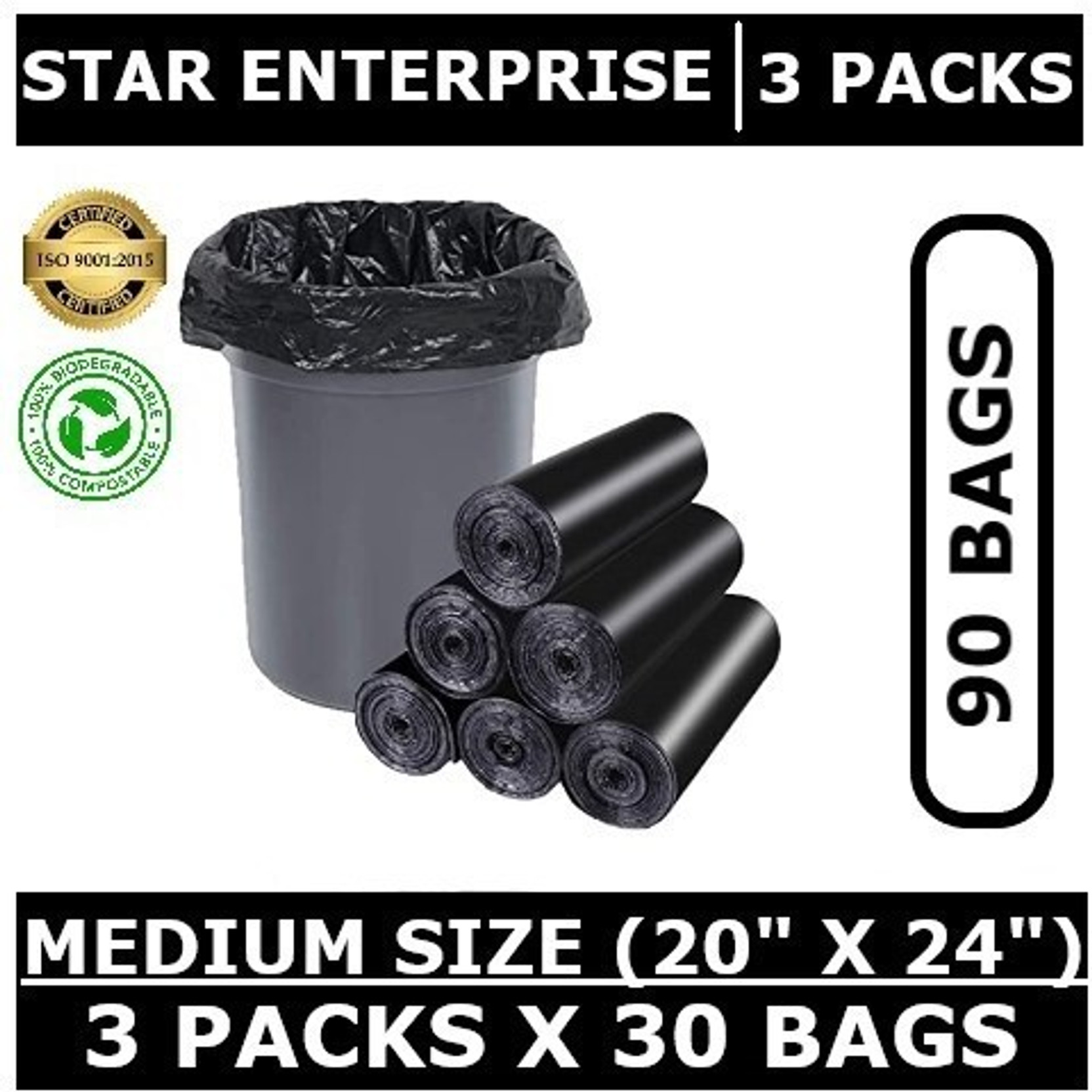 Star Enterprise Medium Garbage Bag