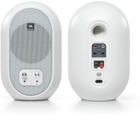 JBL Professional 104 Compact Desktop Reference 60 W Bluetooth Studio Monitor (White, Stereo Channel)
