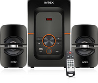 Intex 2.1 Bang Plus FMUB OS 54 W Bluetooth Home Theatre (Black, 2.1 Channel)