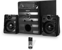 Gizmore Giz Trio 2112 Pro 30 W Bluetooth Home Theatre (Black, 2.1 Channel)