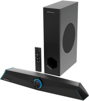 ZEBRONICS Zeb-Sonic Bar 100 120 W Bluetooth Soundbar (Black, 2.1 Channel)