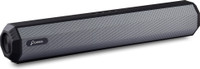 Pebble Edge Plus 10 W Bluetooth Soundbar (Grey, Stereo Channel)