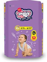 snuggy Baby Easy Diaper Pants Pant Diapers - M (54 Pieces)
