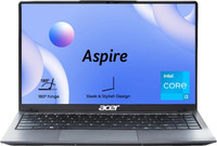 Acer Aspire 3 Intel Core i3 13th Gen 1315U - (8 GB/512 GB SSD/Windows 11 Home) A324-53 Thin and Light Laptop (14 inch, Steel Gray, 1.45 kg, With MS Office)