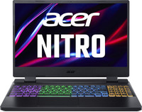 Acer Nitro 5 Intel Core i5 12th Gen 12500H - (8 GB/512 GB SSD/Windows 11 Home/4 GB Graphics/NVIDIA GeForce RTX 3050) AN515-58 Gaming Laptop (15.6 Inch, Obsidian Black, 2.5 kg)