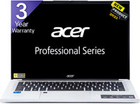 Acer Professional Intel Core i7 13th Gen 1355U - (32 GB/1 TB SSD/Windows 11 Pro) TL14-52M Thin and Light Laptop (14 Inch, Sparkling Silver, 1.34 kg, With MS Office)