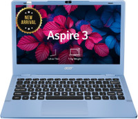 Acer Aspire 3 Intel Celeron Dual Core N4500 - (8 GB/256 GB SSD/Windows 11 Home) A311-45 Thin and Light Laptop (11.6 inch, Blue, 1 kg)