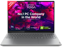 Lenovo Yoga Pro 9 3.2K IPS AI PC Intel Core Ultra 9 185H - (32 GB/1 TB SSD/Windows 11 Home/6 GB Graphics) 16IMH9 Laptop (16 Inch, Luna Grey, 2.0 kg, With MS Office)