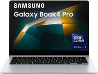 Samsung Galaxy Book4 Pro Evo AI PC Intel Core Ultra 5 125H - (16 GB/512 GB SSD/Windows 11 Home) NP940XGK-KS1IN / NP940XGK-LS1IN Thin and Light Laptop (14 Inch, Platinum Silver, 1.23 kg, With MS Office)