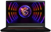 MSI GF63 Thin Intel Core i5 12th Gen 12450H - (16 GB/512 GB SSD/Windows 11 Home/4 GB Graphics/NVIDIA GeForce RTX 3050/144 Hz) Thin GF63 12UC-846IN Gaming Laptop (15.6 Inch, Black, 1.86 g)