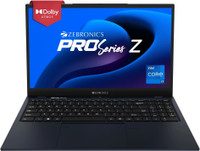 ZEBRONICS Pro Series Z Intel Core i7 12th Gen 1255U - (16 GB/512 GB SSD/Windows 11 Home) ZEB-NBC 5S Thin and Light Laptop (15.6 Inch, Midnight Blue, 1.76 Kg)