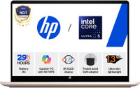 HP Omnibook 5 Intel Core Ultra 5 322 - (16 GB/512 GB SSD/Windows 11 Home) 14-hh0099TU Laptop (14 inch, Sahara Silver Aluminum, 1.33 kg, With MS Office)