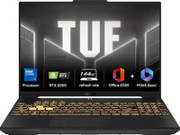 ASUS TUF Gaming F16 (2026) with MSO 2024+M365 Basic,(i5 14th Gen) Intel Core 5 210H - (16 GB/1 TB SSD/Windows 11 Home/6 GB Graphics/NVIDIA GeForce RTX 3050/144 Hz) FX607VJB-RL215WS Gaming Laptop