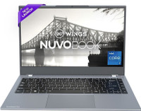 WINGS Nuvobook Pro Aluminium Alloy Metal Body Intel Intel Core i7 11th Gen 1165G7 - (16 GB/512 GB SSD/Windows 11 Home) WL-Nuvobook Pro-GRY Thin and Light Laptop (14 Inch, Grey, 1.48 Kg)