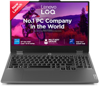 Lenovo LOQ Intel Core i5 12th Gen 12450HX - (8 GB/512 GB SSD/Windows 11 Home/4 GB Graphics/Intel Integrated Arc A530M) 15IAX9I Gaming Laptop