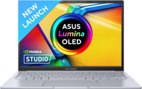 ASUS Vivobook 14X OLED For Creator, Intel H Series Intel Core i5 13th Gen 13500H - (16 GB/512 GB SSD/Windows 11 Home/4 GB Graphics/NVIDIA GeForce RTX 2050/90 Hz/50 TGP) K3405VFB-KM542WS Gaming Laptop (14 Inch, Cool Silver, 1.