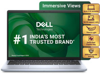 DELL Inspiron 5440 Intel Core i3 100U - (16 GB/512 GB SSD/Windows 11 Home) 5440 1 year ADP Warranty Laptop (14 Inch, Ice Blue, 1.5 kg, With MS Office)