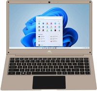 walker Intel Celeron Dual Core N4020 - (4 GB/128 GB SSD/Windows 11 Home) NU14A1 Thin and Light Laptop (14.1 Inch, Gold, 1.3 Kg)