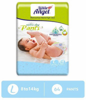Little Angel Baby Diaper Pants Pant Diapers - L (64 Pieces)