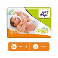 Little Angel Extra Dry Pant Diapers - XL (32 Pieces)
