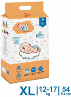 Coo Coo Baby Pant Style Diapers Pant Diapers - XL (54 Pieces)