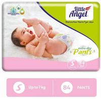 Little Angel Baby Diaper Pants Pant Diapers - S (84 Pieces)
