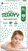 TEDDYY Easy Diaper Pants with Rash Protection and 3x Faster absorption Technology Pant Diapers - XL (34 Pieces)