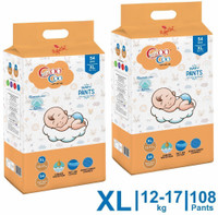 Coo Coo Baby Pullup Diaper Pants Pant Diapers - XL (108 Pieces)