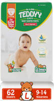 TEDDYY Easy Pant Diapers - L (62 Pieces)