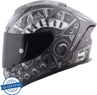 Steelbird SA-2 Terminator 2.0 Aerodynamic Full Face Helmet Motorbike Helmet