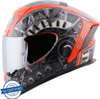 Steelbird SA-2 Terminator 2.0 Aerodynamic Full Face Helmet Motorbike Helmet