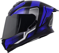 Steelbird SBH-57 Fighter F3 ISI and DOT Certified Full Face Helmet for Men and Women Motorbike Helmet