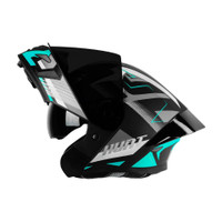 Steelbird SBA-20 Hunt ISI Certified Flip-Up Graphic Helmet for Men with Inner Sun Shield Motorbike Helmet