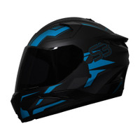 Steelbird Terminator 2.0 ISI & Dot Certified Full Face Graphic Helmet For Men and Woman Motorbike Helmet