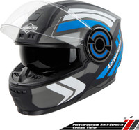 Steelbird ISI Certified Full Face Graphic Helmet for Men with Inner Sun Shield Motorbike Helmet