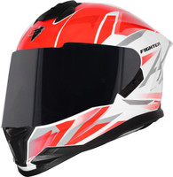 Steelbird SBH-57 Fighter F4 ISI and DOT Certified Full Face Helmet for Men and Women Motorbike Helmet