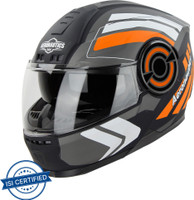 Steelbird ISI Certified Full Face Graphic Helmet for Men with Inner Sun Shield Motorbike Helmet