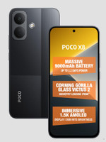 POCO X8 5G (Black, 128 GB) (6 GB RAM)
