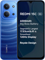 REDMI 15C 5G (Moonlight Blue, 128 GB) (8 GB RAM)
