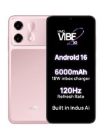 HMD Vibe2 5G (Peach Pink, 128 GB) (4 GB RAM)