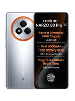 realme Narzo 80 Pro 5G (Speed Silver, 256 GB) (12 GB RAM)