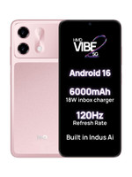HMD VIBE2 5G (Peach Pink, 128 GB) (6 GB RAM)
