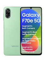 Samsung Galaxy F70e 5G (Limelight Green, 128 GB) (6 GB RAM)