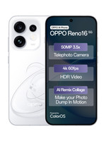 OPPO Reno16 5G (Starry White, 256 GB) (12 GB RAM)