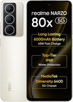 realme Narzo 80x 5G (Sunlit Gold, 128 GB) (6 GB RAM)