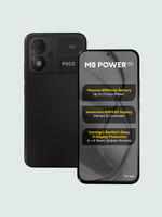 POCO M8 Power 5G (Black, 128 GB) (6 GB RAM)