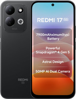 REDMI 17 5G (Absolute Black, 128 GB) (6 GB RAM)