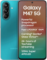 Samsung M47 5G (Blaze Blue, 128 GB) (8 GB RAM)