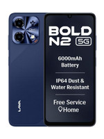 LAVA Bold N2 5G (Billionaire Blue, 64 GB) (4 GB RAM)